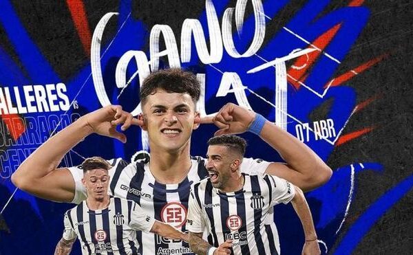 Talleres psia los talones del River tras golear a Barracas Central