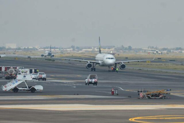 AICM: confuso accidente entre aviones de Aeroméxico y Delta