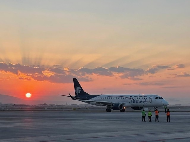 Aeroméxico cancela una ruta en el AIFA y mantiene otra con baja ocupación