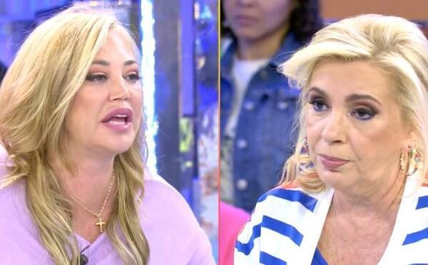 Belén Esteban explota contra Carmen Borrego tras conocerse un mensaje de su marido