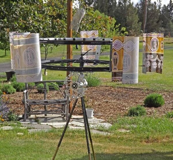 Cómo fabricar una bomba de agua eólica paso a paso