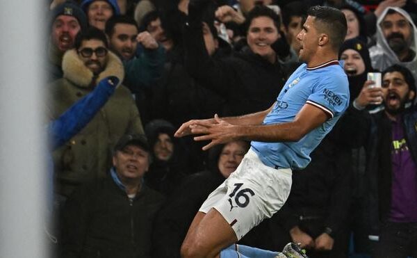 Rodri se estrena como goleador en Champions con un golazo