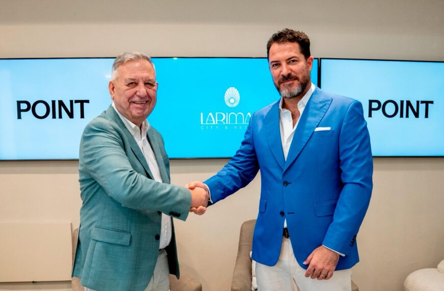 Larimar establece un acuerdo con Point para el equipamiento exterior de las residencias y espacios del complejo