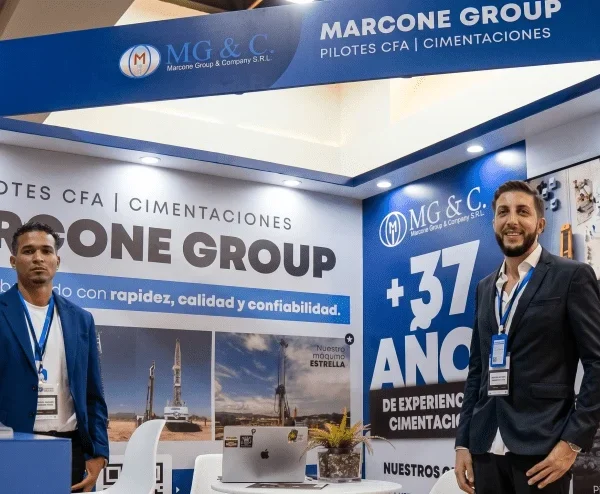 Marcone Group destaca innovación y experiencia en cimentaciones durante entrevista en Construexpo 2026 