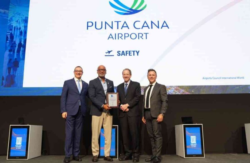 Aeropuerto de Punta Cana es reconocido por su contribución al fortalecimiento de la seguridad aeroportuaria a nivel global