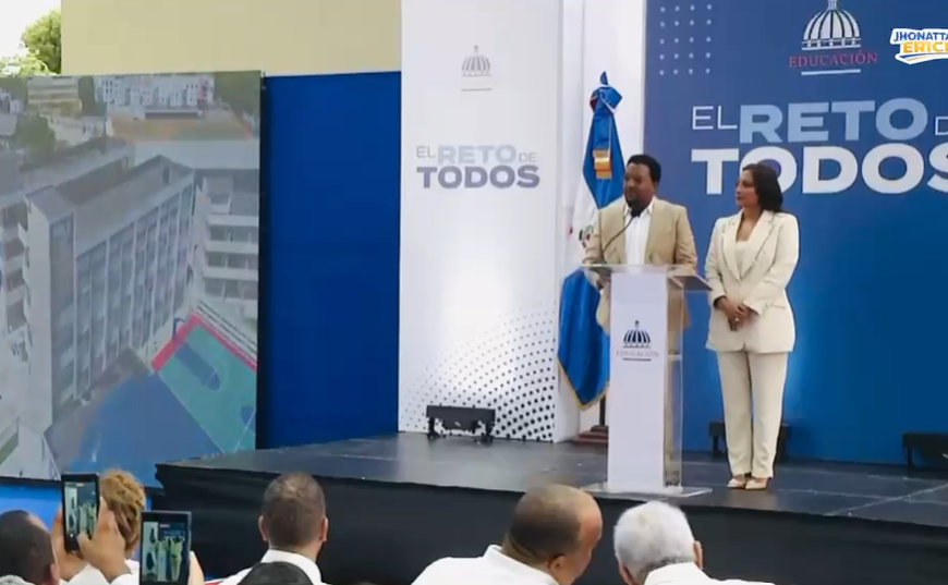 Jefe de Estado encabeza la inauguración de complejo que impactará a más de 1,700 estudiantes con una escuela básica, un politécnico deportivo, edificio de talleres técnicos y destacamento policial